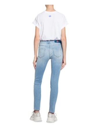 Replay Faaby Slim Fit Jeans Damen, Blau