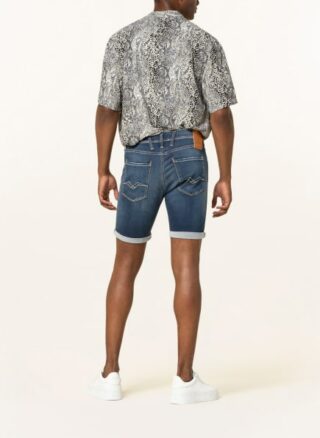 Replay Jeans-Shorts Herren, Blau
