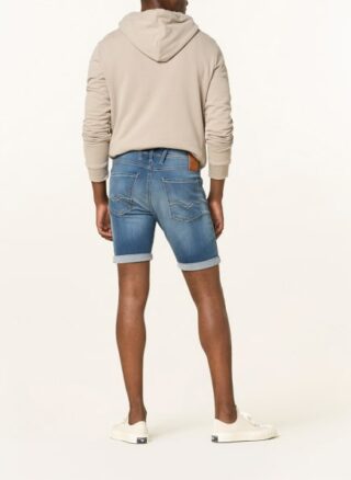 Replay Jeans-Shorts Herren, Blau