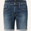 Replay Jeans-Shorts Herren, Blau