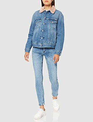 Replay W311W Jeansjacke Damen, Blau