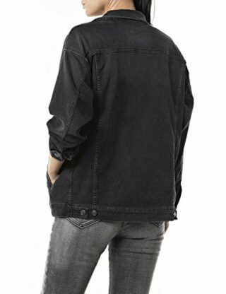Replay W7514 Jeansjacke Damen, Grau