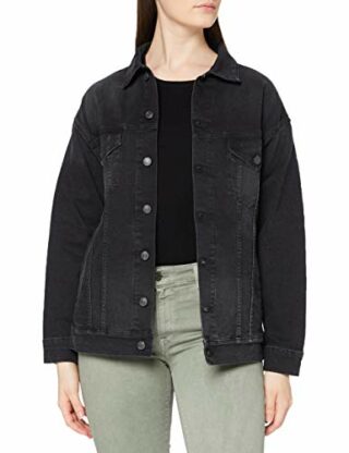 Replay W7514 Jeansjacke Damen, Grau