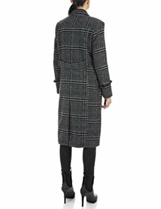 Replay W7634 .000.52322 Wollmantel Damen, Schwarz