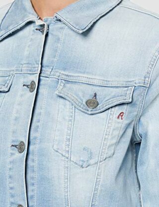 Replay WA7651.000.661 Jeansjacke Damen, Blau