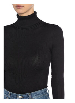 Rosemunde Babette Rollkragenshirt Damen, Schwarz