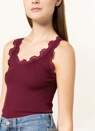 Rosemunde Babette Top Damen, Rot