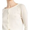 Rosemunde Laica Strickjacke Damen, Weiß