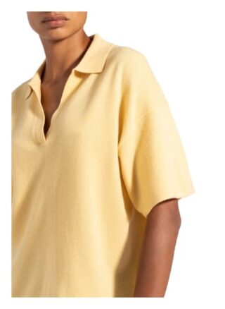 SAMSØE SAMSØE Amaris Strick-Shirt Damen, Gelb