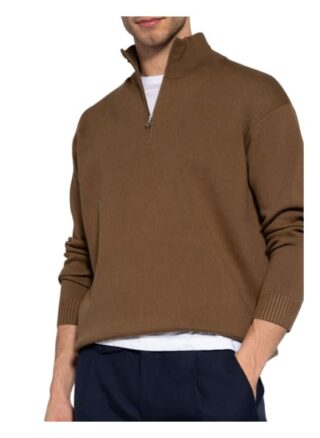 SAMSØE SAMSØE Guna Strickjacke Herren, Braun