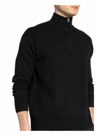 SAMSØE SAMSØE Guna Strickjacke Herren, Schwarz