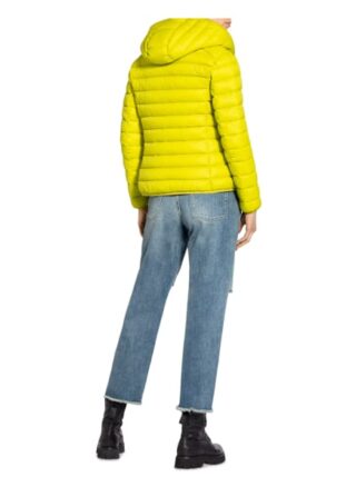 SAVE THE DUCK Giga Daisy Steppjacke Damen, Gelb