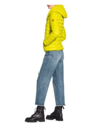 SAVE THE DUCK Giga Daisy Steppjacke Damen, Gelb