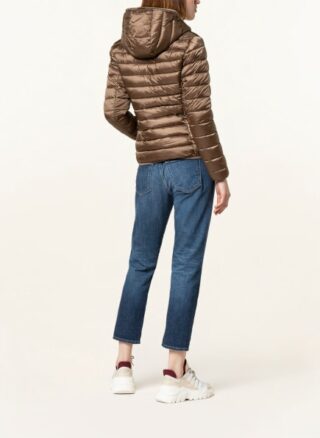 SAVE THE DUCK Iris Alexis Steppjacke Damen, Braun