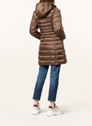 SAVE THE DUCK Iris Camille Steppmantel Damen, Braun