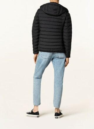 SAVE THE DUCK Steppjacke Herren, Schwarz