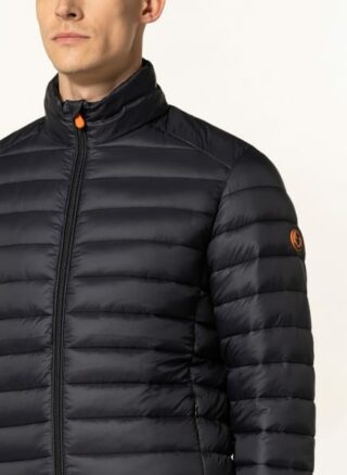 SAVE THE DUCK Steppjacke Herren, Schwarz