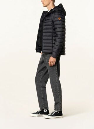 SAVE THE DUCK Steppjacke Herren, Schwarz