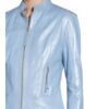 SCHYIA Marina Lederjacke Damen, Blau