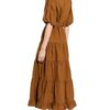 SECOND FEMALE Athena Wickelkleid Damen, Braun