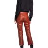 SEDUCTIVE Claire 7/8-Lederhose Damen, Rot