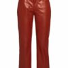 SEDUCTIVE Claire 7/8-Lederhose Damen, Rot
