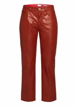 SEDUCTIVE Claire 7/8-Lederhose Damen, Rot