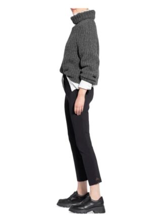 SEDUCTIVE Franziska Cigarettenhose Damen, Schwarz