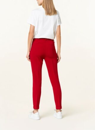SEDUCTIVE Leni Cigarettenhose Damen, Rot