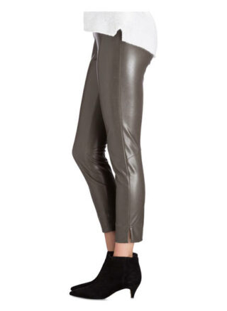 SEDUCTIVE Sabrina 7/8-Lederhose Damen, Grün