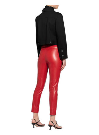 SEDUCTIVE Sabrina 7/8-Lederhose Damen, Rot