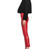 SEDUCTIVE Sabrina 7/8-Lederhose Damen, Rot