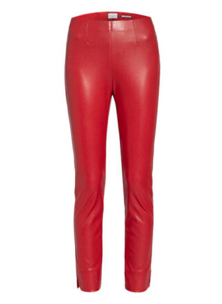 SEDUCTIVE Sabrina 7/8-Lederhose Damen, Rot