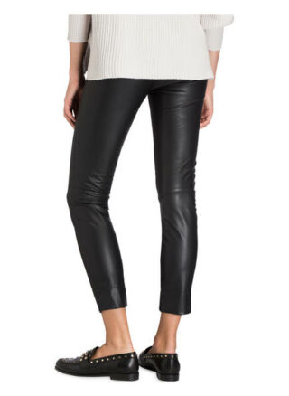 SEDUCTIVE Sabrina 7/8-Lederhose Damen, Schwarz