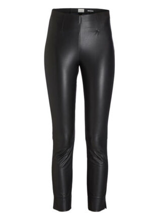 SEDUCTIVE Sabrina 7/8-Lederhose Damen, Schwarz