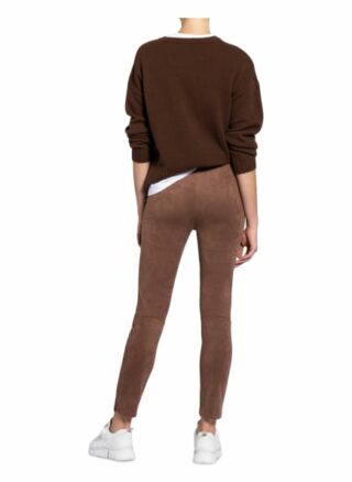 SEDUCTIVE Sabrina Cigarettenhose Damen, Braun