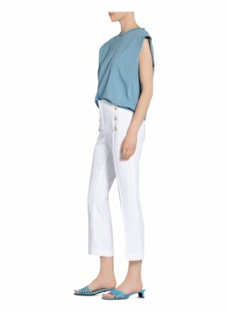 SEDUCTIVE Sailor Kick Cigarettenhose Damen, Weiß