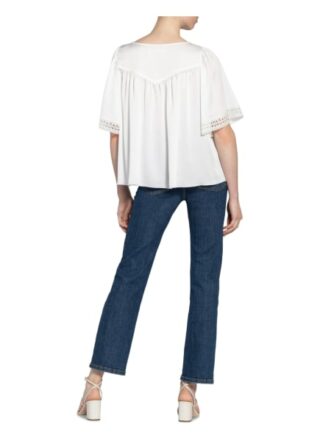 SEE BY CHLOÉ Blusenshirt Damen, Weiß