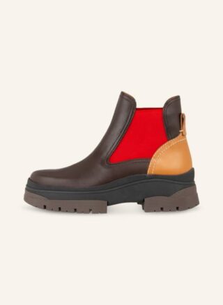 SEE BY CHLOÉ Cassidie Chelsea Boots Damen, Braun