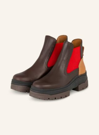 SEE BY CHLOÉ Cassidie Chelsea Boots Damen, Braun