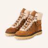 SEE BY CHLOÉ Eileen Schnürboots Damen, Braun