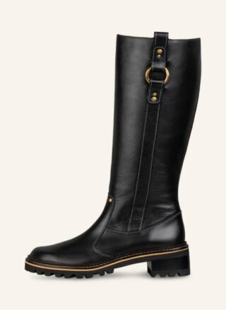 SEE BY CHLOÉ Erine Stiefel Damen, Schwarz