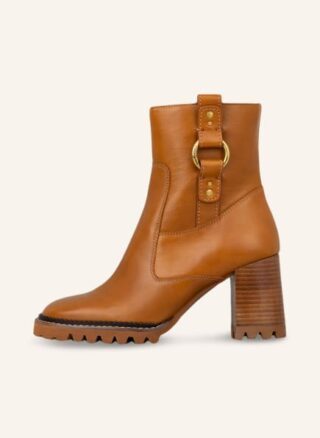 SEE BY CHLOÉ Erine Stiefeletten Damen, Braun