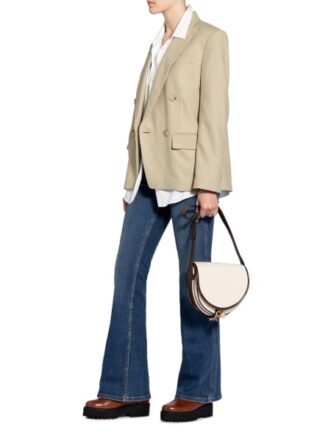 SEE BY CHLOÉ Mara Umhängetasche Damen, Beige