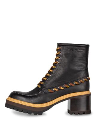 SEE BY CHLOÉ Schnürstiefeletten Damen, Schwarz