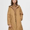 SELECTED FEMME 40Tigers Eye Steppjacke Damen, Braun