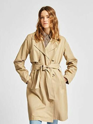 SELECTED FEMME Slfweka B Noos Trenchcoat Damen, Braun