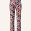 SEM PER LEI Cigarettenhose Damen, Braun