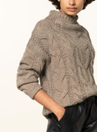 SEM PER LEI Pullover Damen, Beige