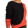 SEM PER LEI Pullover Damen, Schwarz